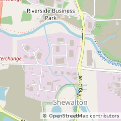 Map of Irvine, North Ayrshire