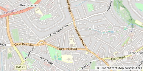 Map of Birmingham