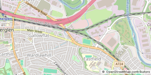 Map of Glasgow