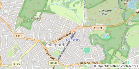 Map of London, London,