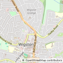 Map of Leicester