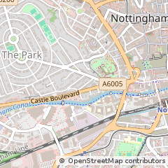Map of Nottingham
