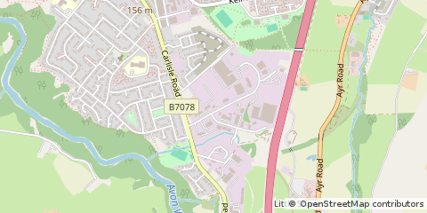 Map of Larkhall