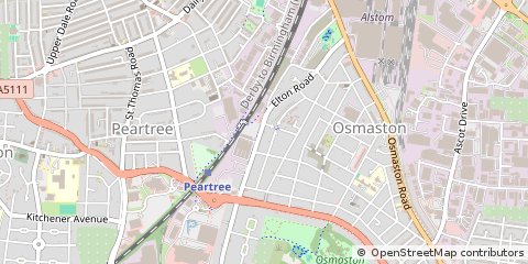 Map of Derby