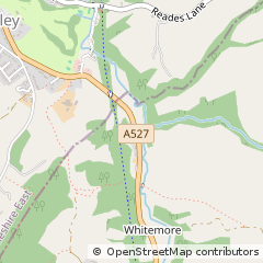 Map of Congleton, Cheshire