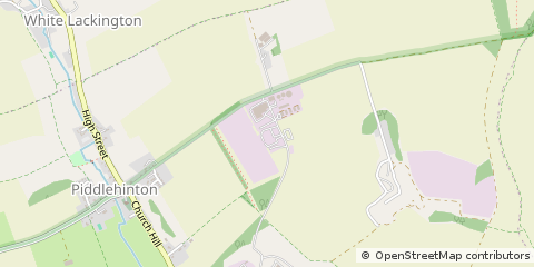 Map of Dorchester, Dorset