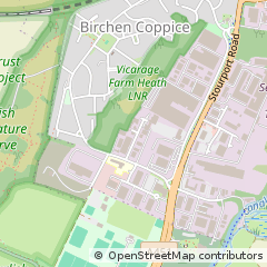 Map of Kidderminster, Worcs