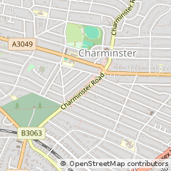 Map of Bournemouth, Dorset
