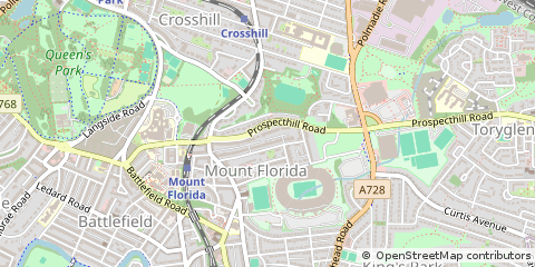 Map of Glasgow