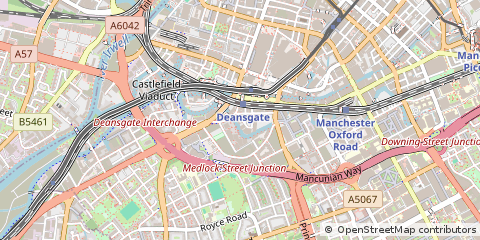 Map of Manchester