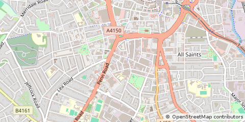 Map of Wolverhampton