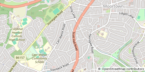 Map of Leeds