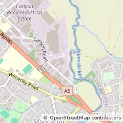 Map of Atherstone, Warwickshire