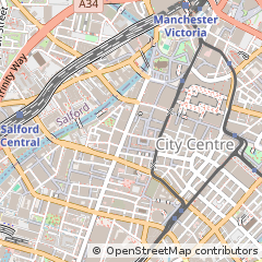 Map of Manchester