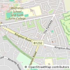 Map of Hull