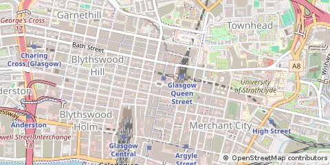 Map of Glasgow