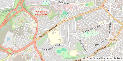Map of Derby