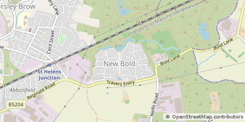 Map of ST. Helens