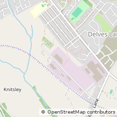 Map of Consett, County Durham