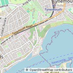 Map of Tyne & Wear, Tyne and Wear