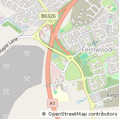 Map of Newark, Nottinghamshire