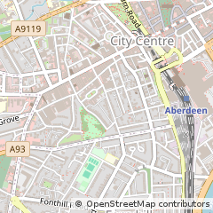 Map of Aberdeen