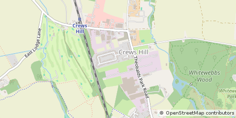 Map of Enfield