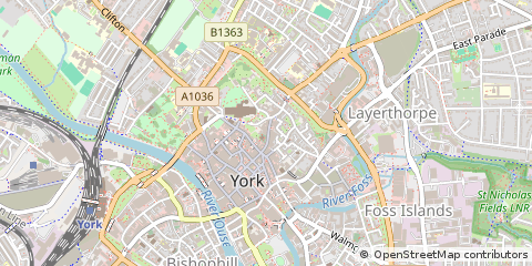 Map of York