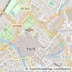 Map of York