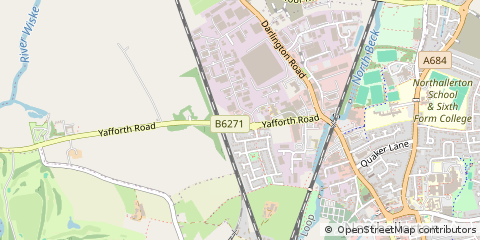 Map of Northallerton
