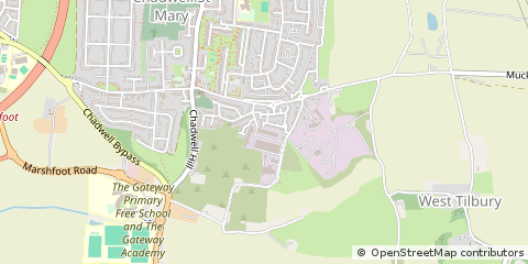 Map of Grays