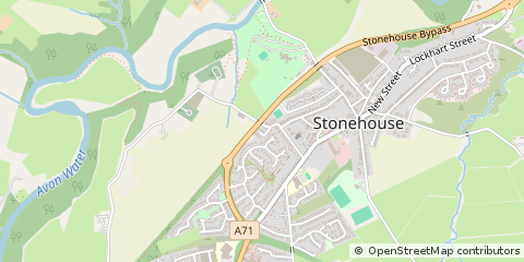 Map of Stonehouse