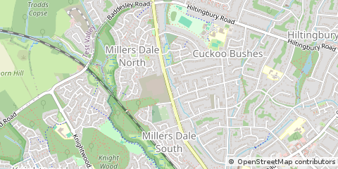 Map of Eastleigh