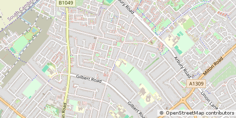 Map of Cambridge