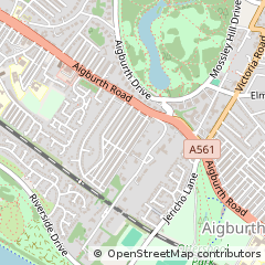 Map of Liverpool