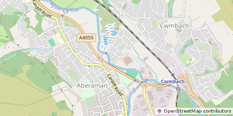 Map of Aberdare