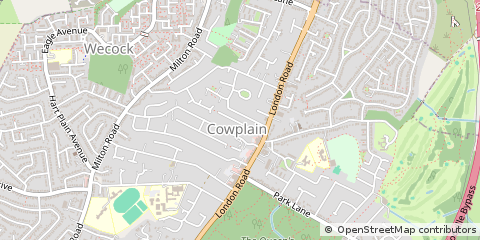 Map of Waterlooville