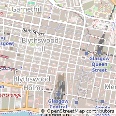 Map of Glasgow