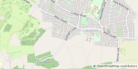Map of Nottingham