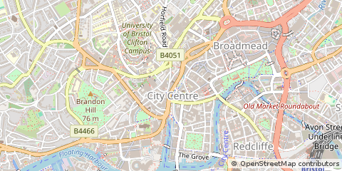 Map of Bristol