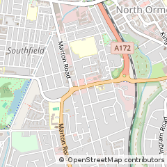 Map of Middlesbrough