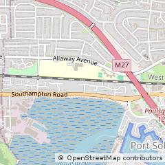 Map of Portsmouth, Hampshire