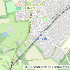 Map of Liphook, Hampshire
