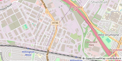 Map of Glasgow