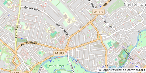 Map of Cambridge