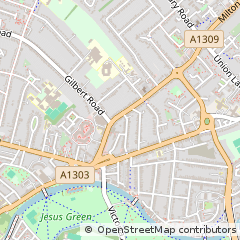 Map of Cambridge