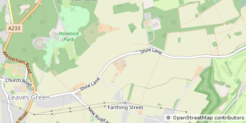 Map of Orpington