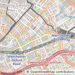 Map of Manchester