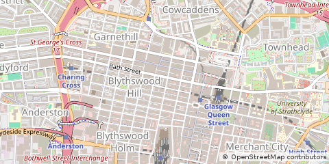 Map of Glasgow