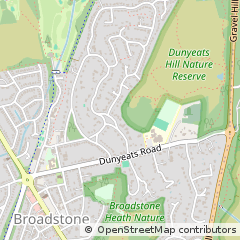 Map of Broadstone, Dorset